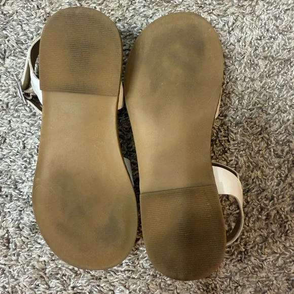 White Strappy Sandals for little girls (Tucker + Tate) - Picture 7 of 8